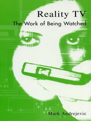 cover image of Reality TV